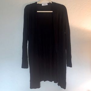 Carly Jean Los Angeles Basic Black Cardigan Size XS